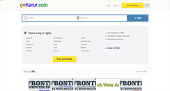 Desktop Screenshot of gokarur.com